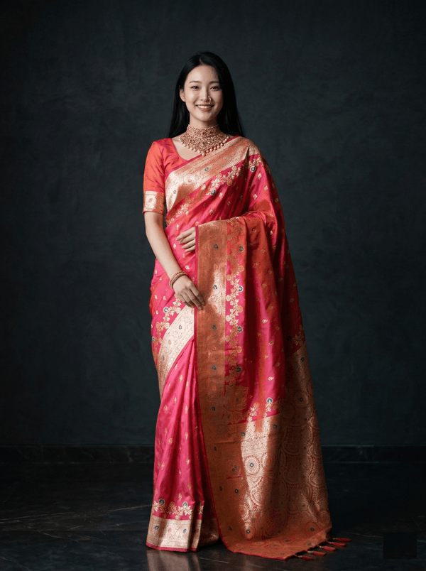 Soft Banarasi Silk Saree
